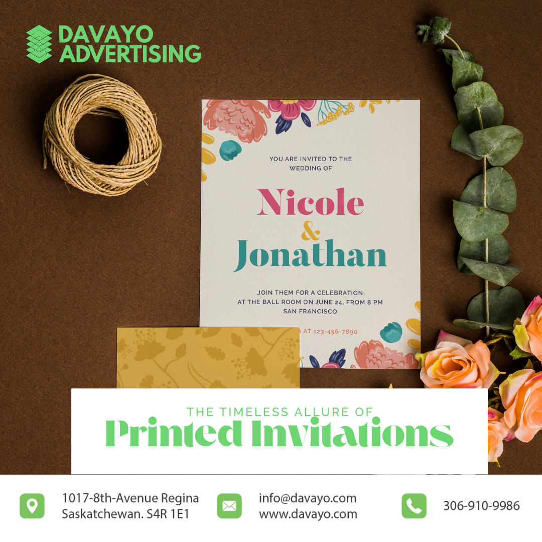 The Timeless Allure of Printed Invitations